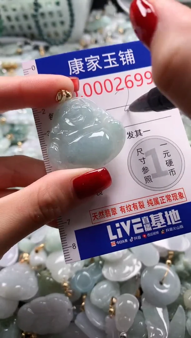 翡翠未镶嵌吊坠(不含链)2699