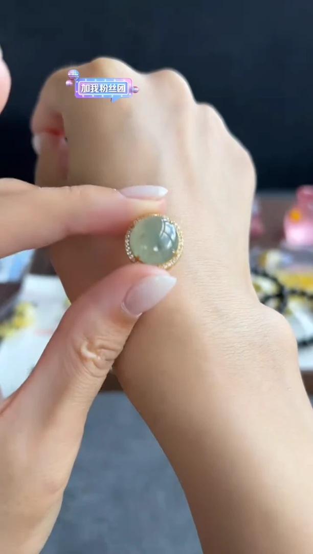 吊坠(不含链)银S925镶嵌翡翠202买断