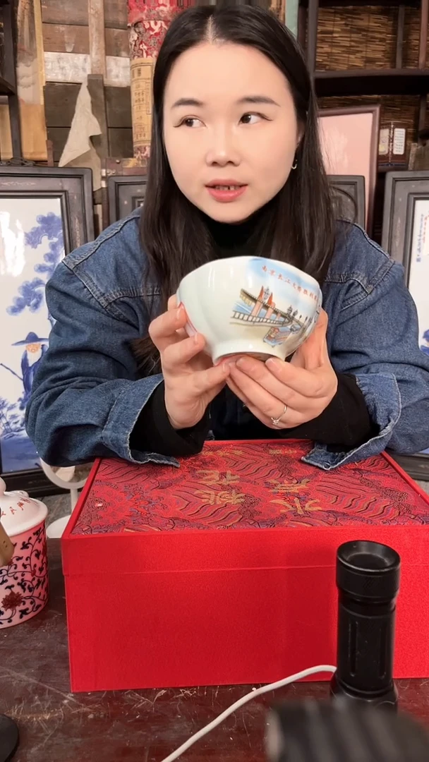 陶景德镇陶瓷摆件M006