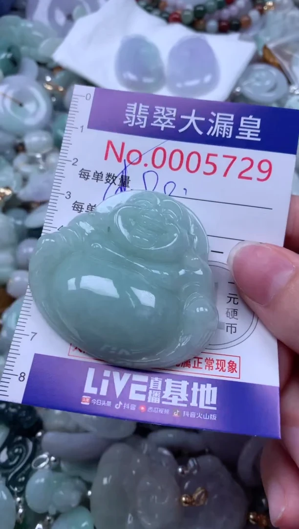 翡翠未镶嵌吊坠(不含链)5729