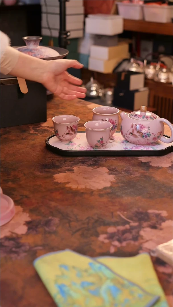 【闪购商品】陶瓷茶具（无礼盒无茶盘）@@A11886