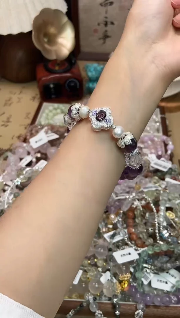 紫晶手链未镶嵌147手串