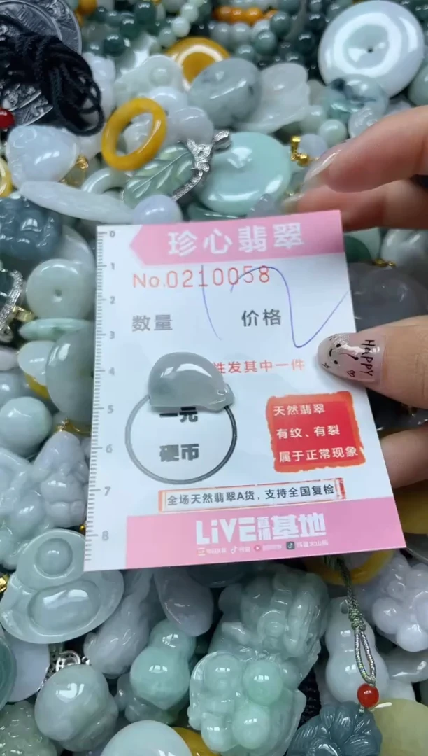 翡翠未镶嵌颈饰闪购0210058