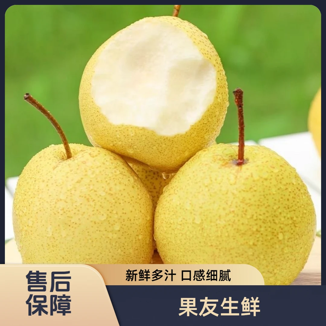【金秋蜜梨】新鲜脆甜 袋装净果5斤/1份 太原晋中吕梁忻州拍