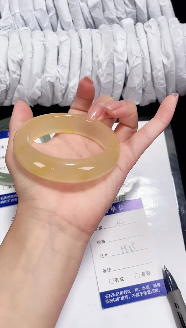 未镶嵌黄龙石英质玉020 桂花酿 55