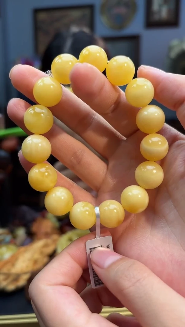 手串蜜蜡未镶嵌成品