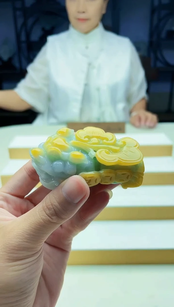 未镶嵌定制翡翠毛货09150268
