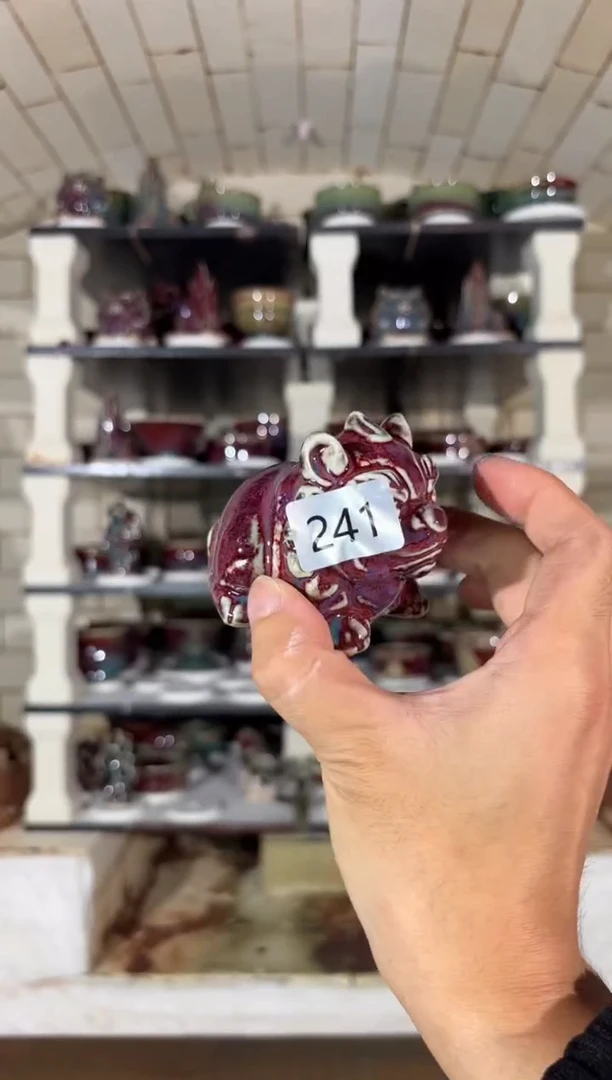 摆件精品窑变钧瓷茶器