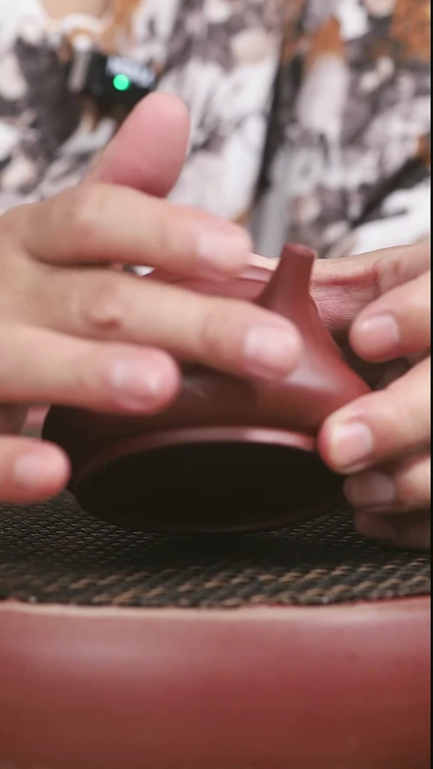 茶壶紫砂46号平台底槽清柱瓢250CC微瑕