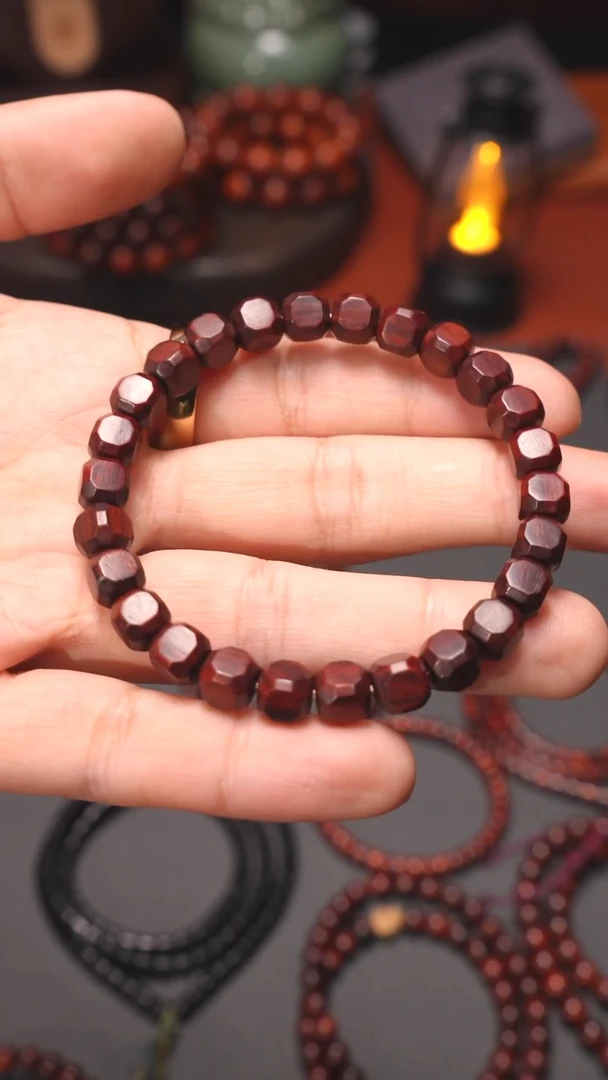 手串/手链小叶紫檀8mm星途六方单圈