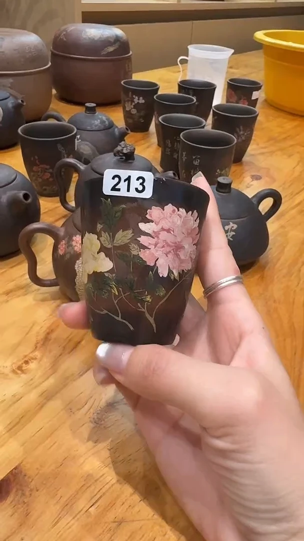 板娘的茶 全手工 紫陶茶具 213