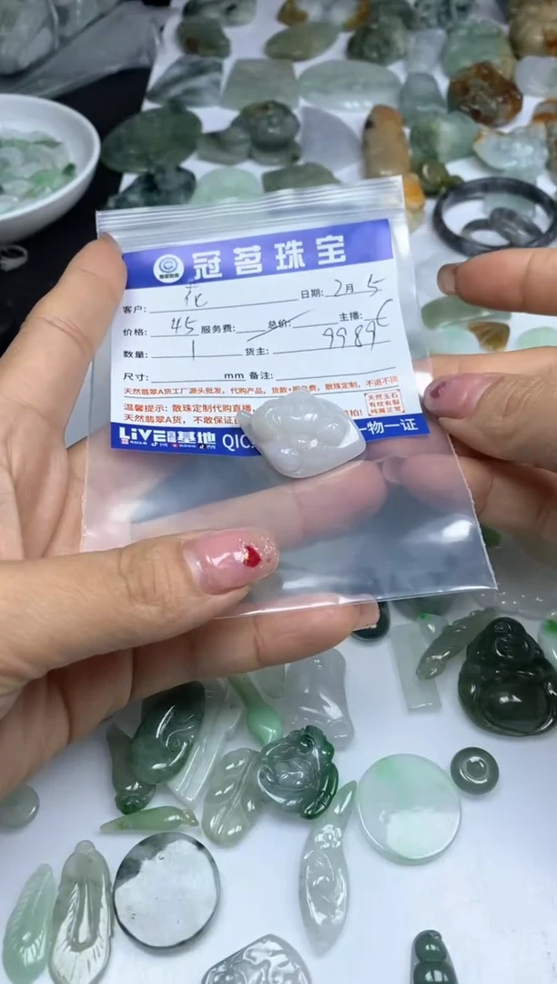 【闪购商品】翡翠手饰未镶嵌翡翠 小件佛头