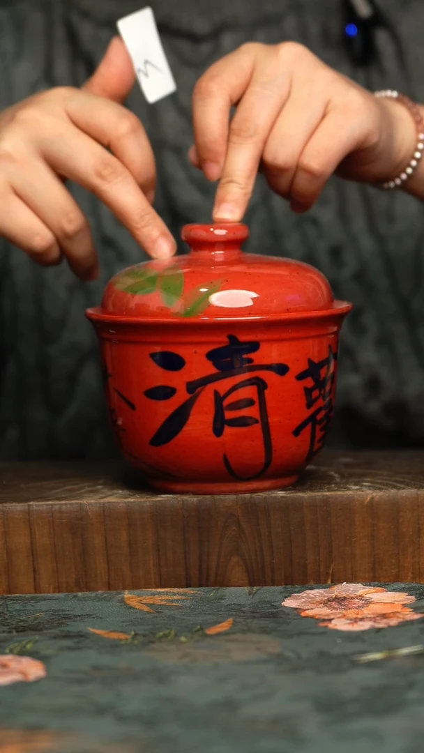 杯釉下彩手工手绘同款陶器