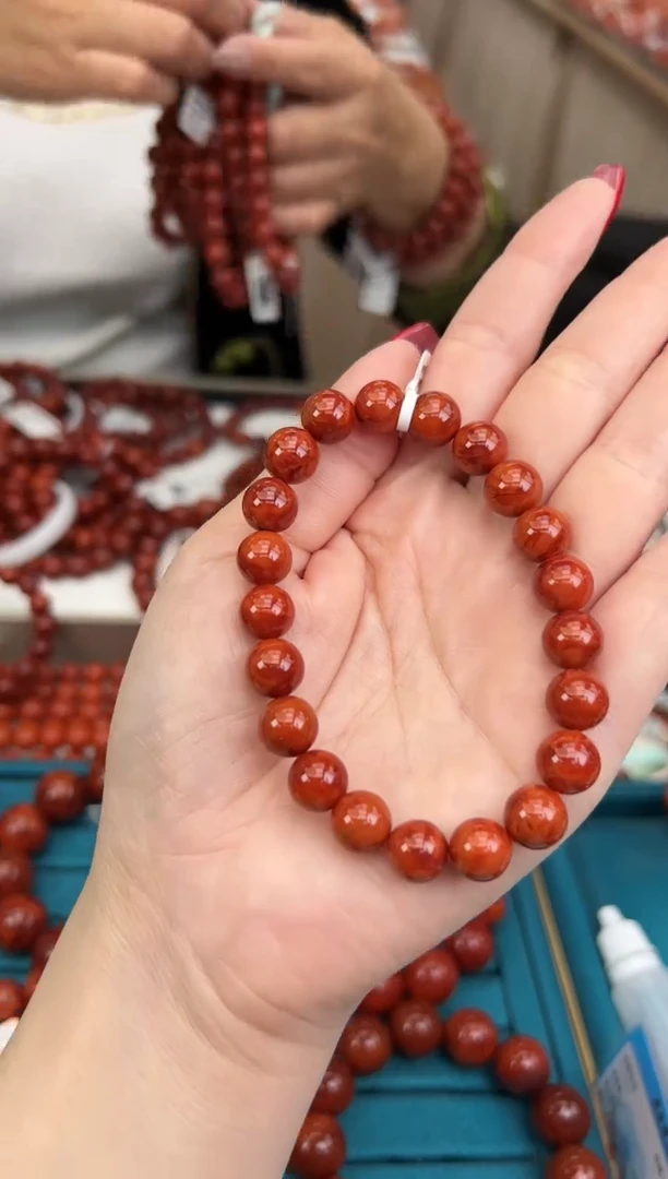 【闪购商品】南红玛瑙珠串未镶嵌多样发其一/9/92199124