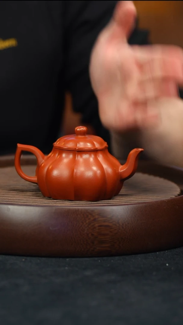 【闪购商品】紫砂茶壶朱泥 筋纹 JF