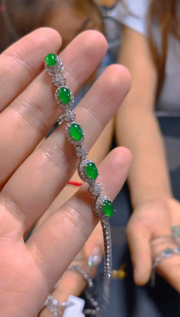 未镶嵌手链翡翠0145791195多样性发一