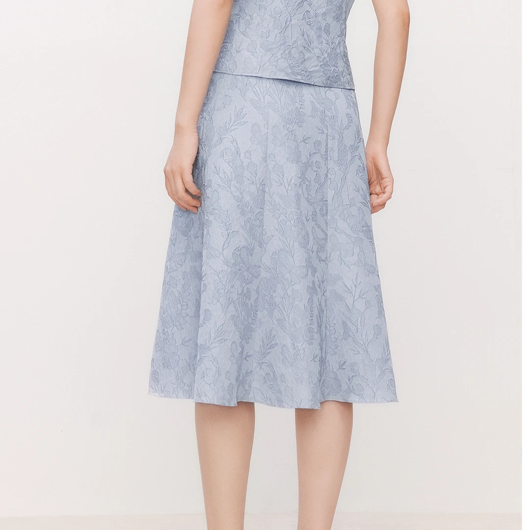 【晨粉专享价】珂莱蒂尔夏季新款设计感半身裙女优