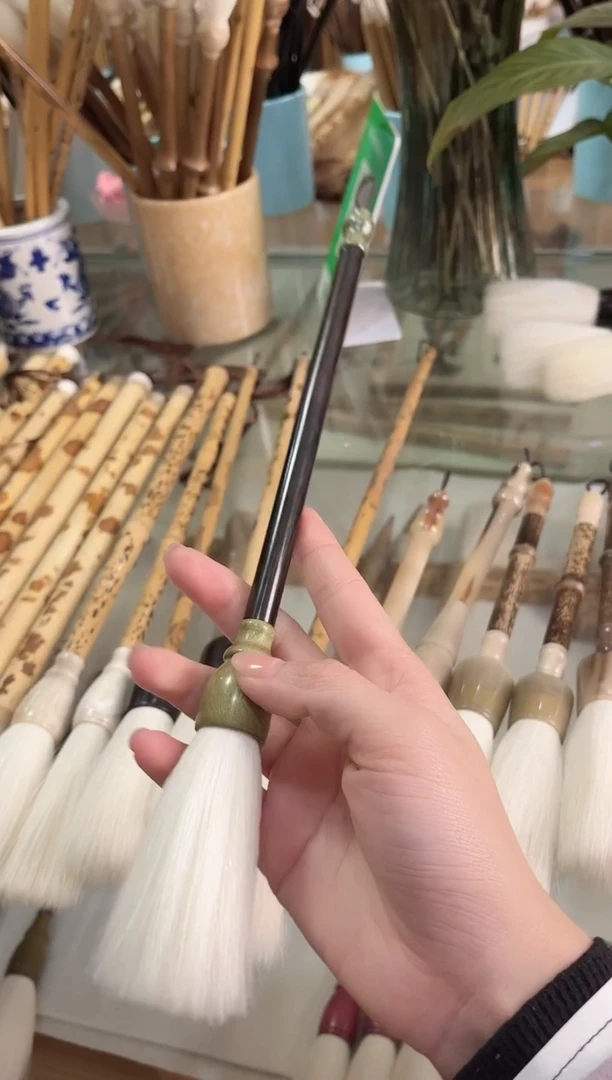 【清水试笔，拒绝蘸墨】墨琳笔庄毛笔1支羊毫