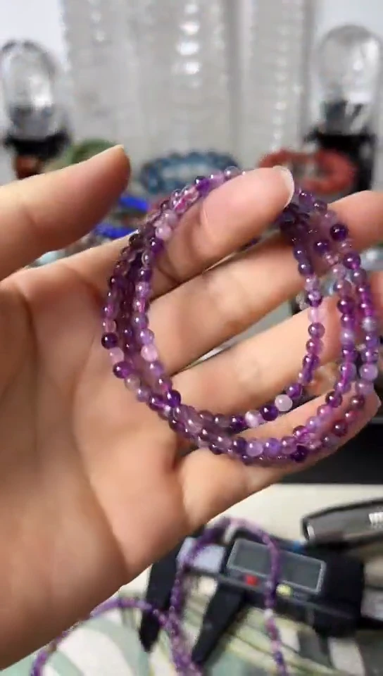 【闪购商品】水晶手链未镶嵌48矿坑