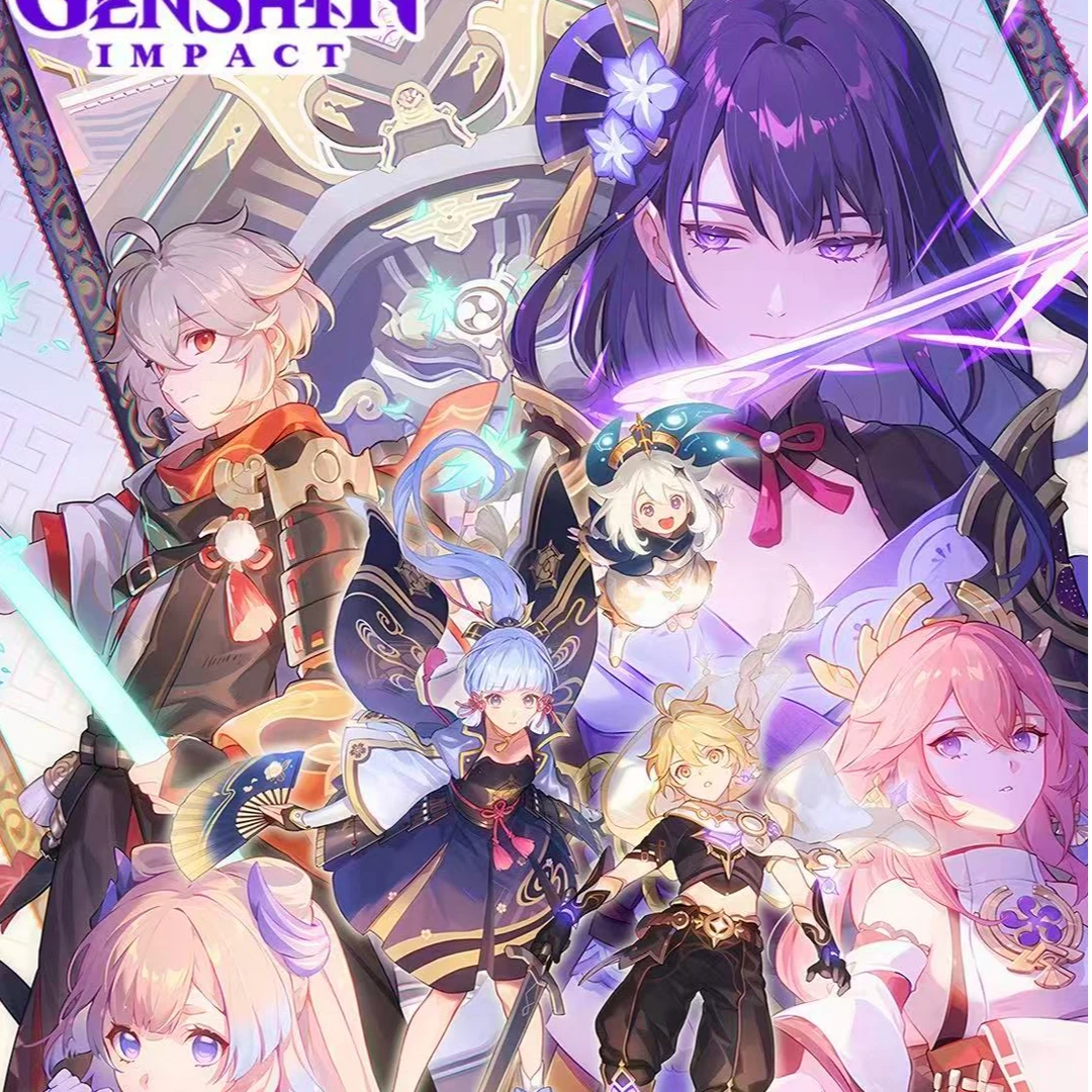 【祈愿】原神-源启文创-多工艺色纸收藏盲盒（代拆）