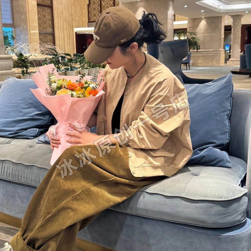 【冰冰一号店】80972#小众欧货休闲棒球领外套新春款