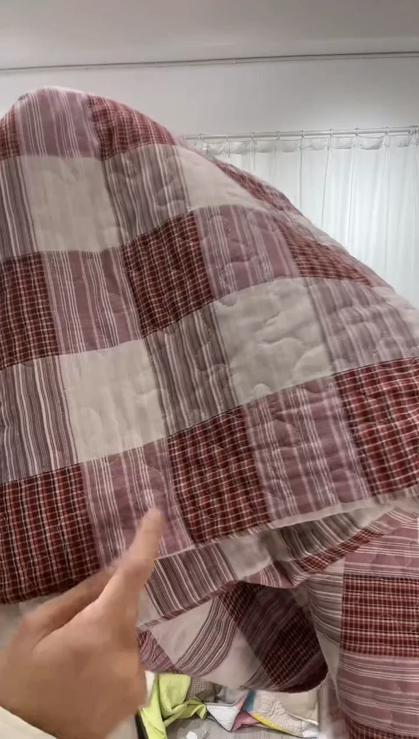 棉140*200纯棉床盖65号微瑕