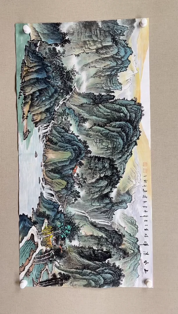 国画138*68 殷新建殷新建殷新建殷新建殷新建