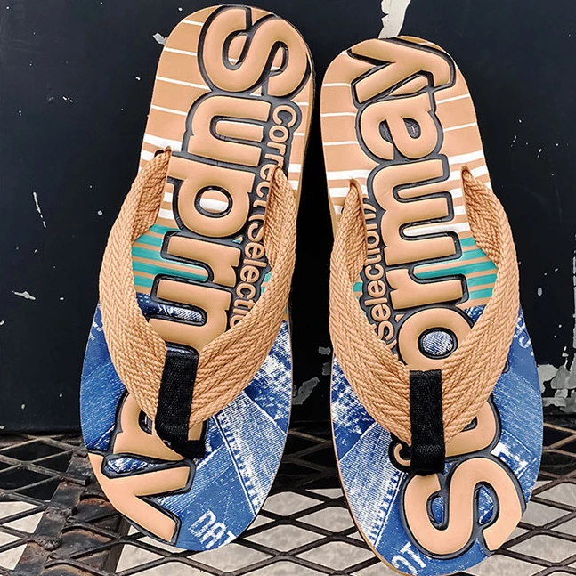 拖鞋男士2025新款夏季广东人字拖防滑防臭耐磨外穿沙滩夹脚休闲拖