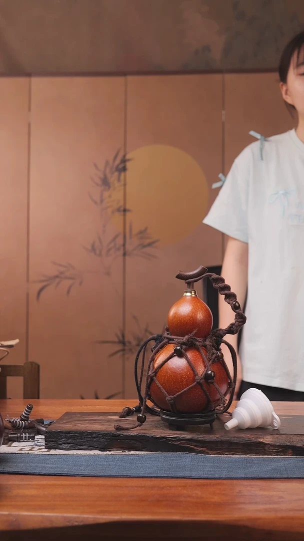 1925号精品大漆葫芦防腐防渗装水茶酒