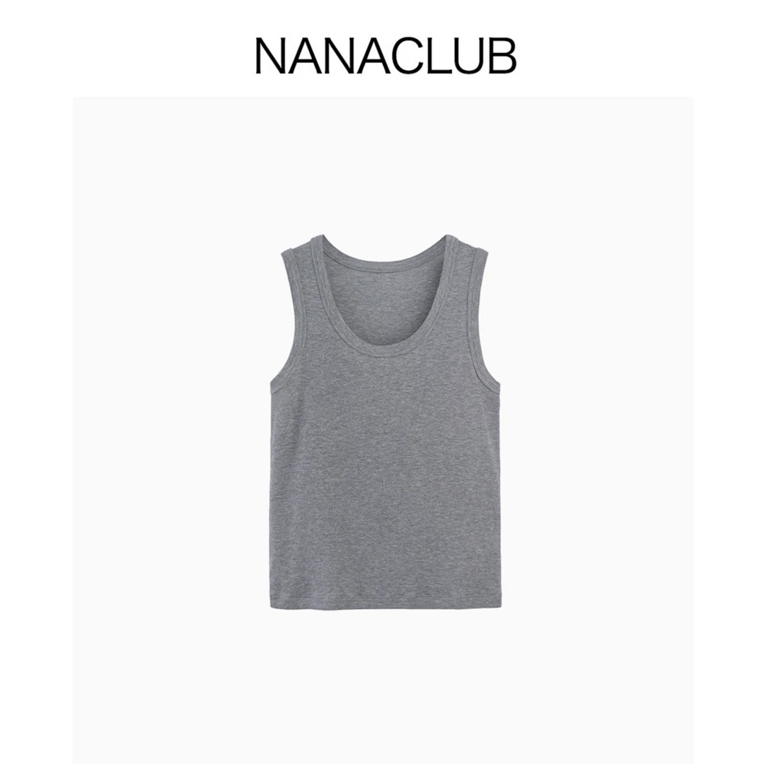 NANACLUB 进店必入口碑款 羊绒莫代尔背心 轻薄软糯清凉显瘦百搭