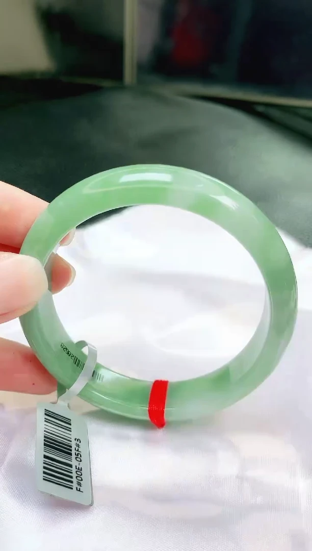 未镶嵌手镯翡翠缅甸天然A货翡翠手镯5455