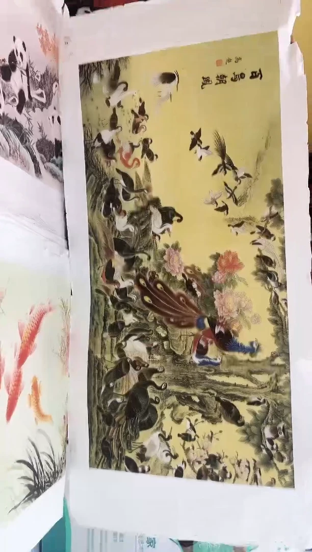 国画九霄甄选国画作品zhb013