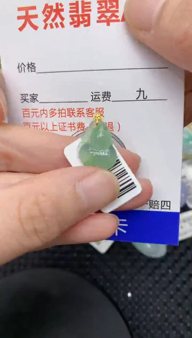 【闪购商品】翡翠颈饰18K金镶嵌11111111111