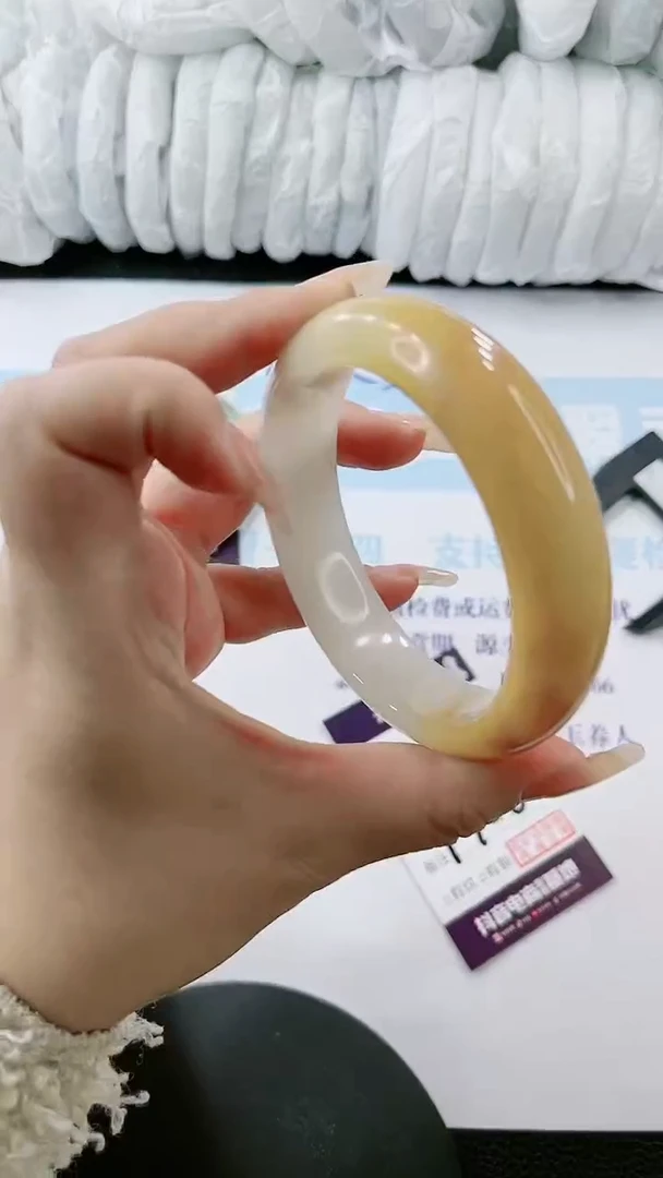 【闪购商品】石英质玉手镯未镶嵌多样性发货F706-62