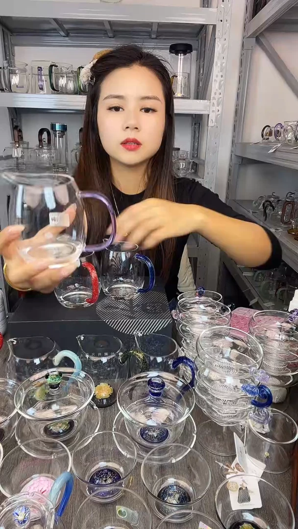 李*禾器 澄然宝蓝金+红金公道杯 孤品