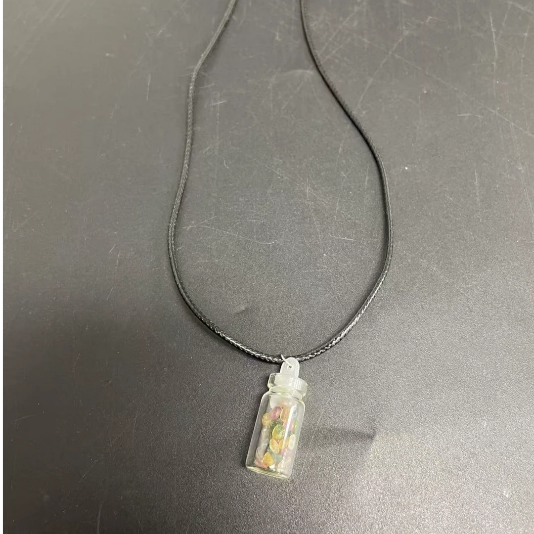 【小杰推荐】许愿之瓶七彩多宝碧玺吊坠 （多样性发其一）6396