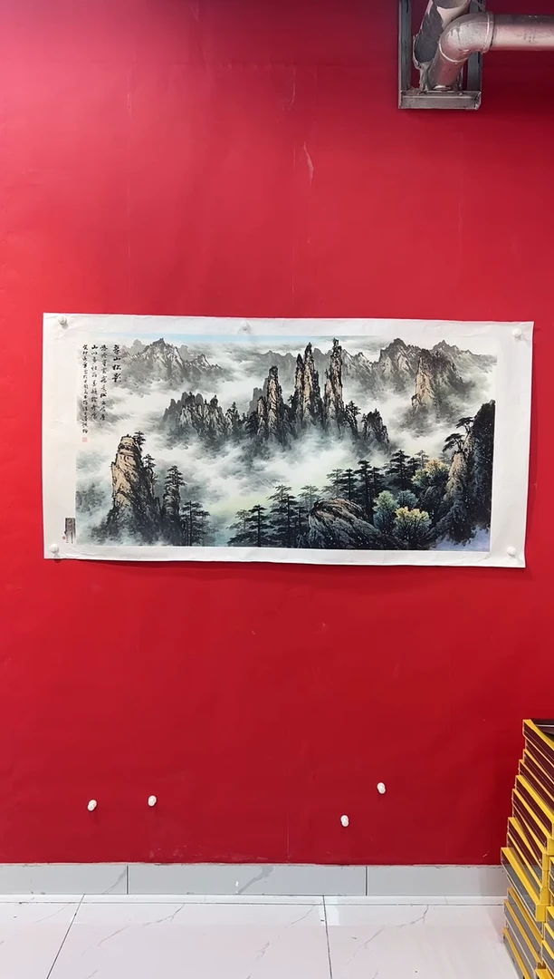 国画画家陆远华纯手绘原作