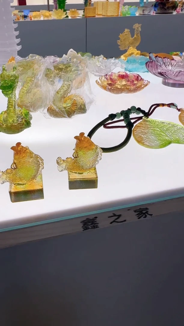 手工艺品琉璃小锦鲤