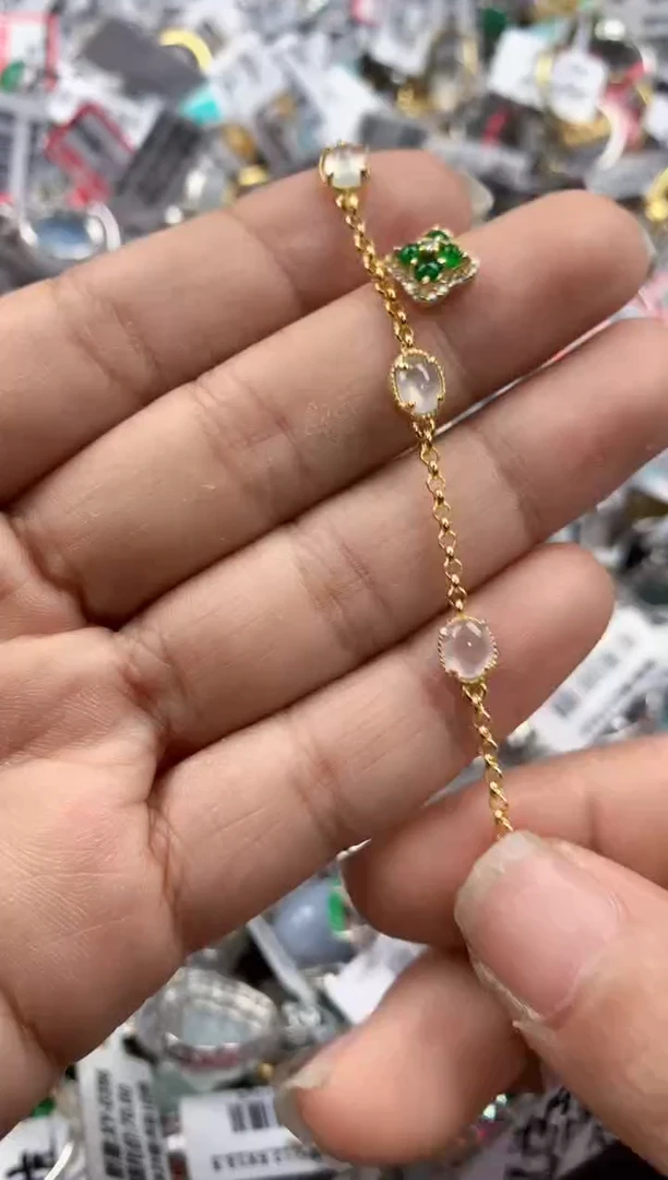 银S925镶嵌戒指翡翠888----4