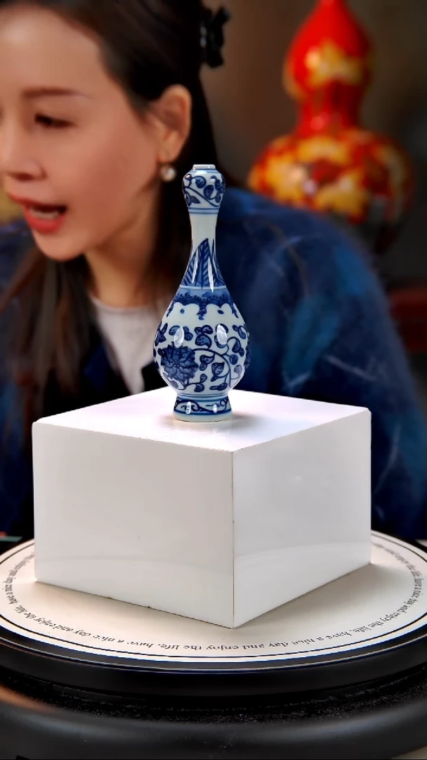 摆件陶景德镇手绘陶瓷15