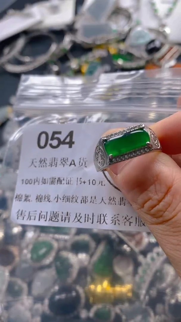 翡翠未镶嵌吊坠(不含链)054