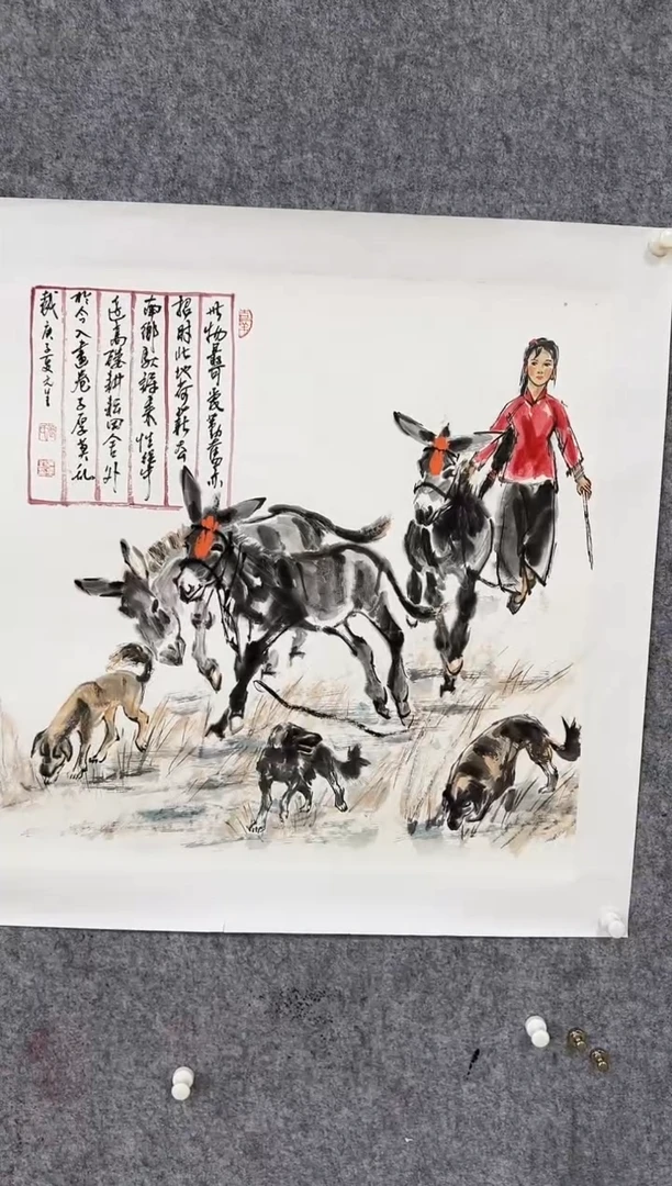 【闪购商品】国画张有涛老师绘画作品