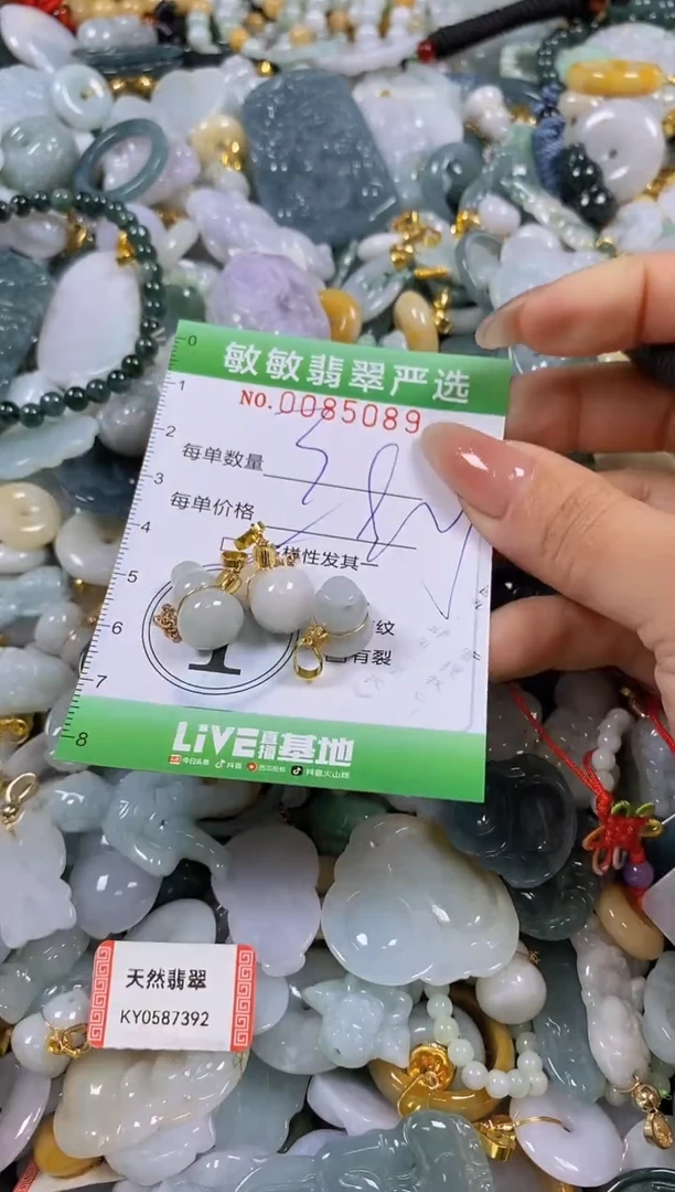 【闪购商品】翡翠颈饰未镶嵌闪购商品0085089多样性发其一