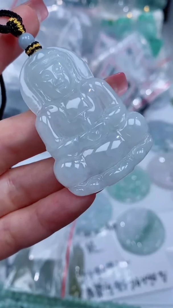 翡翠未镶嵌颈饰吊坠
