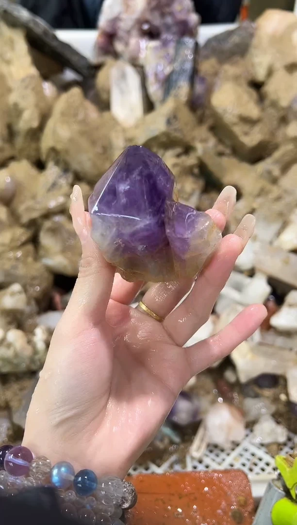 未镶嵌大型摆件（非配饰）水晶紫水晶724