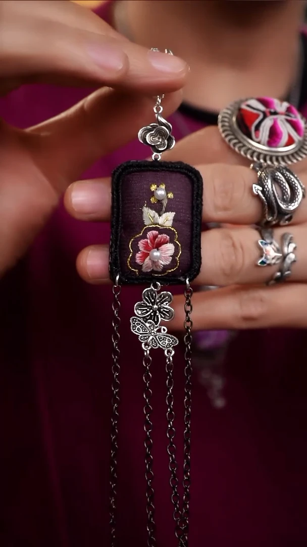 刺绣001  高吉文创 直播老绣