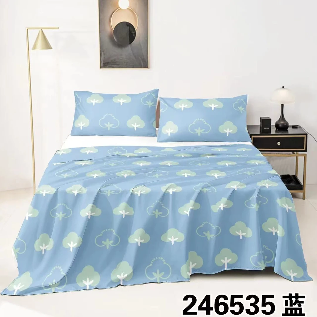 细纹粗布床单--树影幢幢240*240