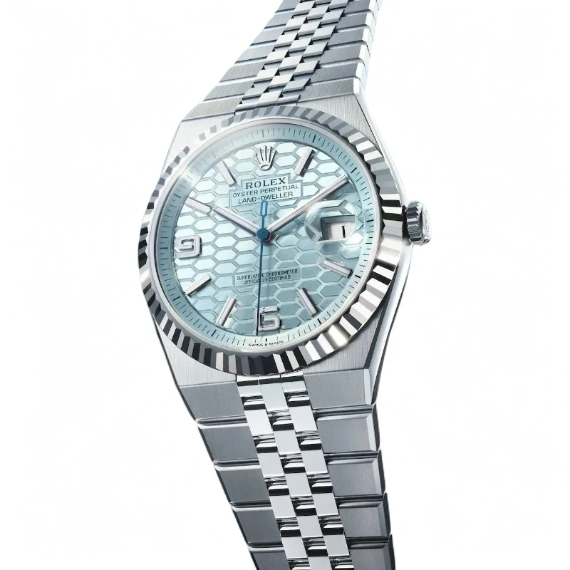 99新 Rolex/劳力士 名表 陆使型 机械机芯 2025新款全套男表 蓝色