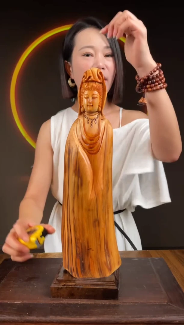 柏木（崖柏）手工摆件,先抢先得! 编号:63