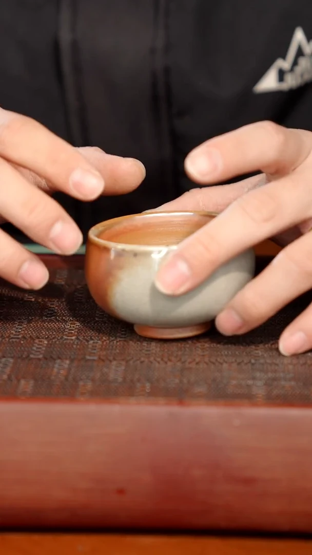 陶瓷奢瓷/瑞寅柴烧茶器（杯子）61微瑕